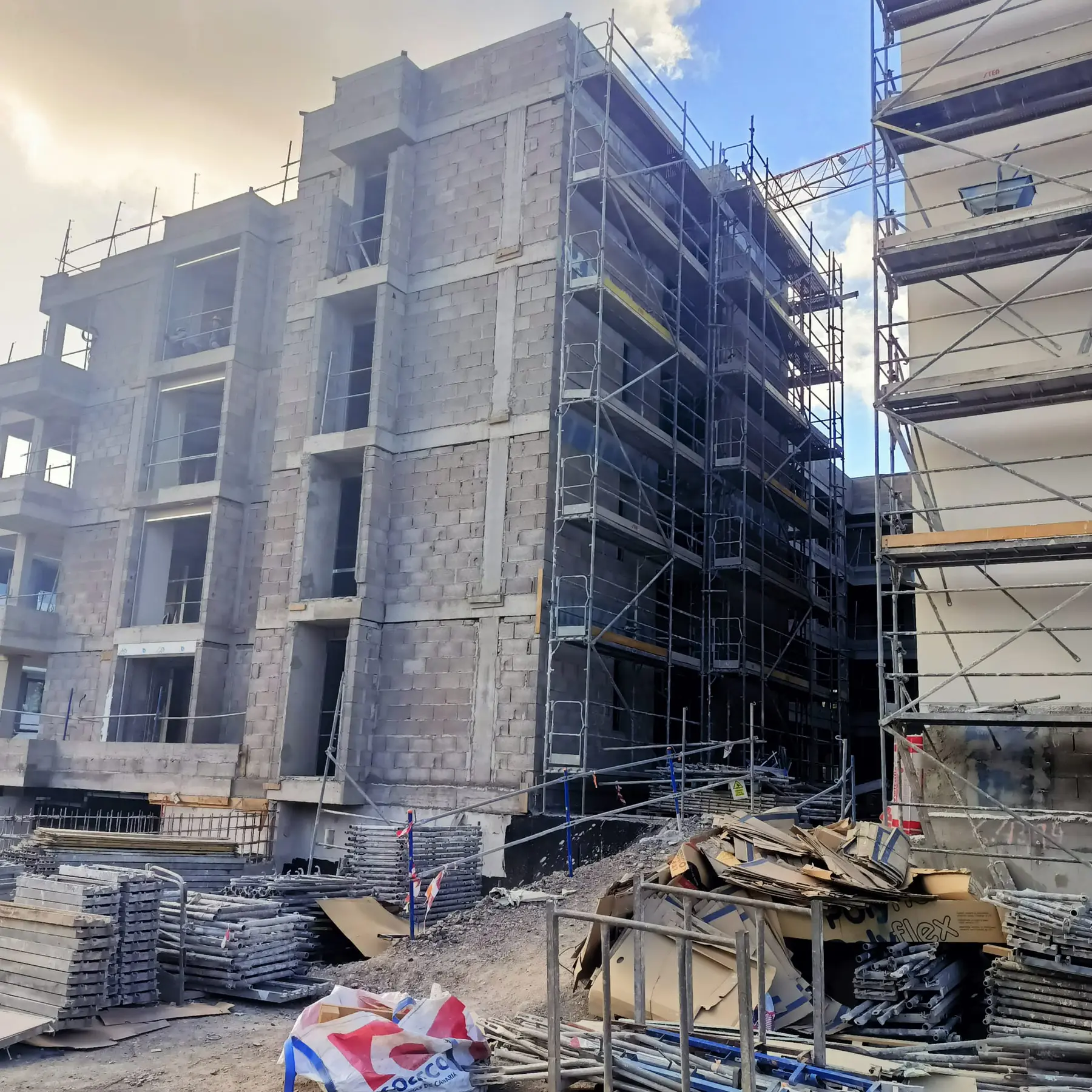 Construcción de obra nueva